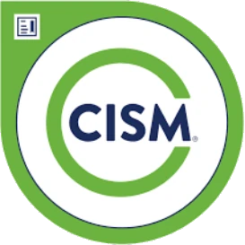 ISACA Certified Information Security Manager badge